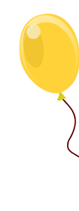 single baloon left